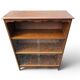 Small antique wooden and glass display cabinet.