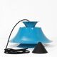 Blue Fog & Mørup / Erik Balslev pendant lamp / Mid-century Danish modern design / 1970s