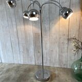 Vintage chrome floor lamp