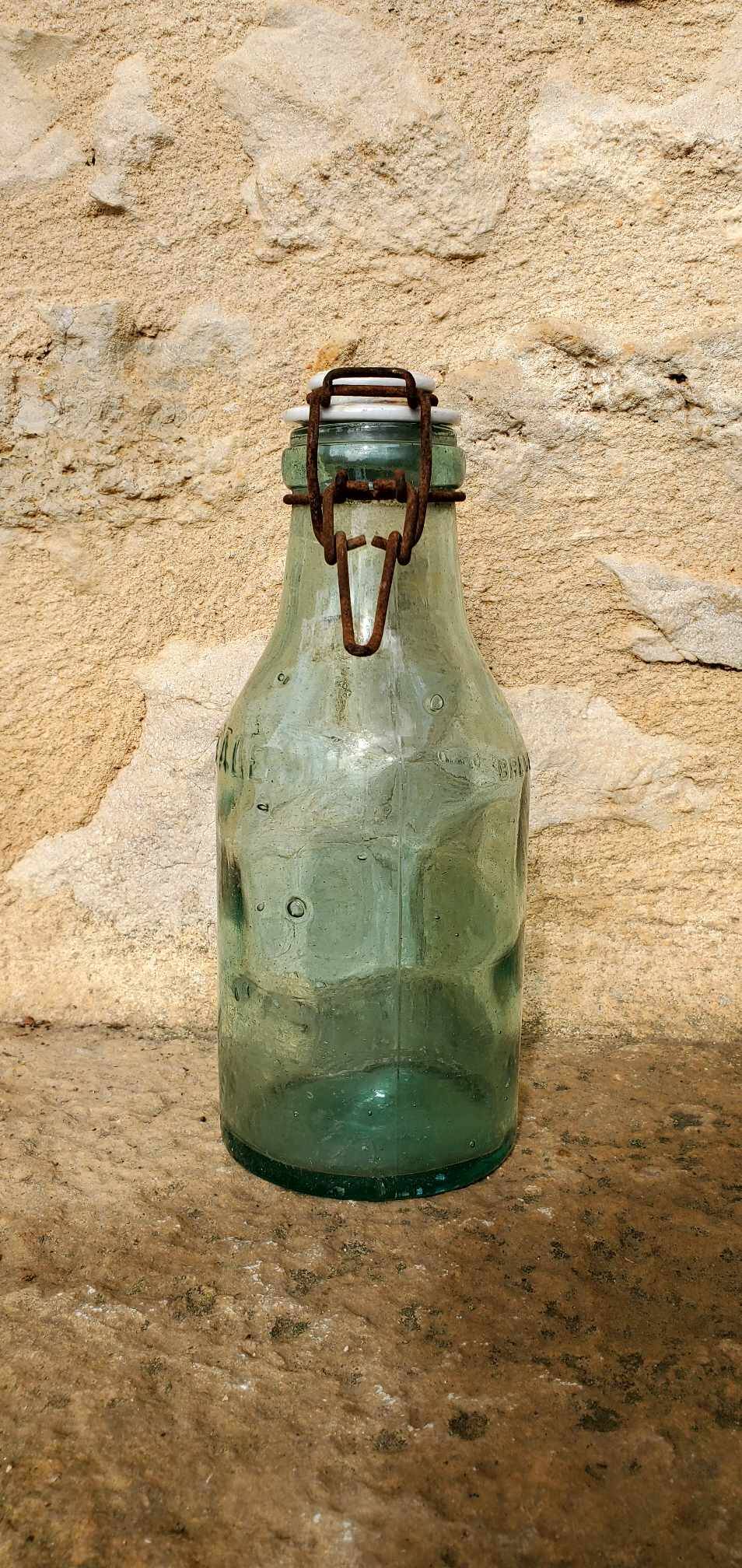 Bouteille de lait L'Idéale contenance 1L