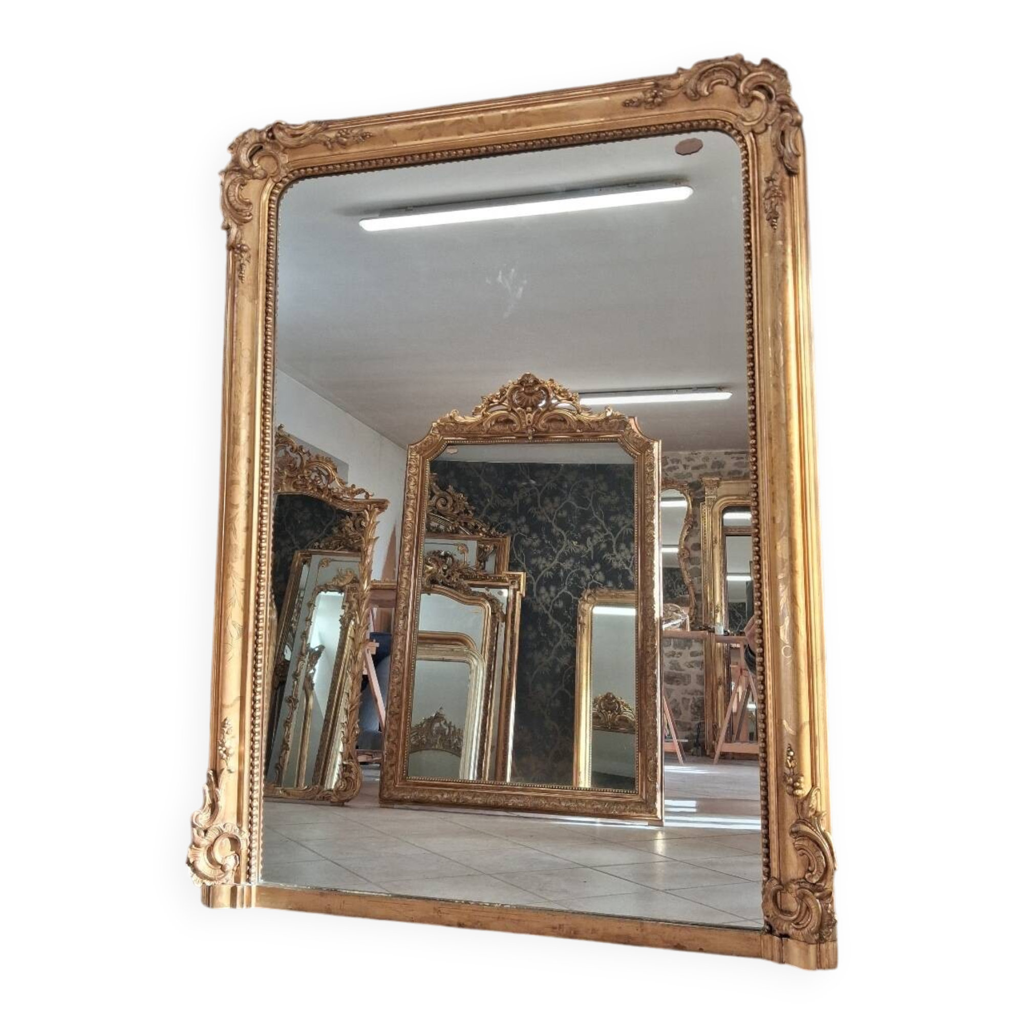 Restoration period mirror, 151 x 112