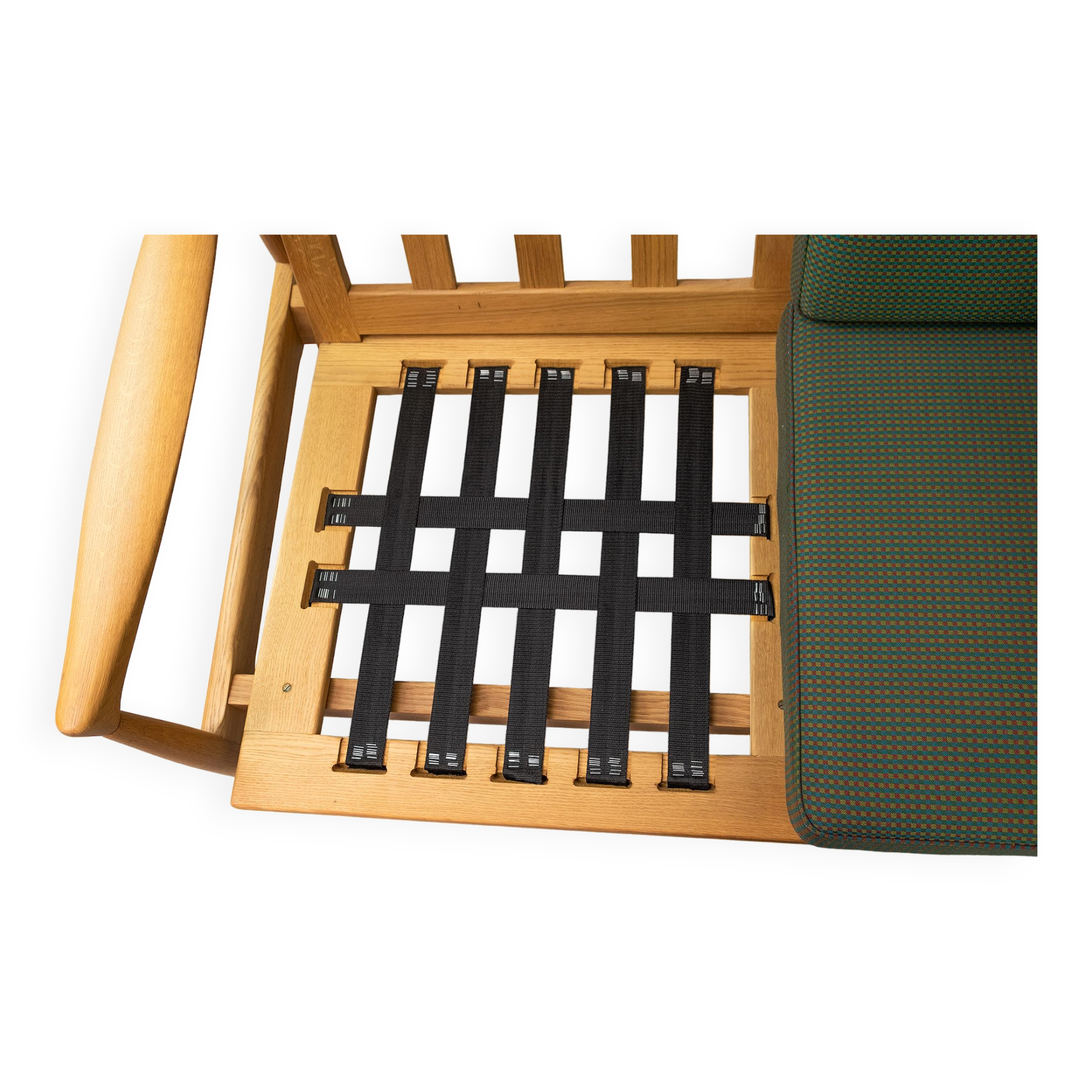 Vintage "Kolding" Sofa in Oak by Erik Wørtz for Ikea, 1960s