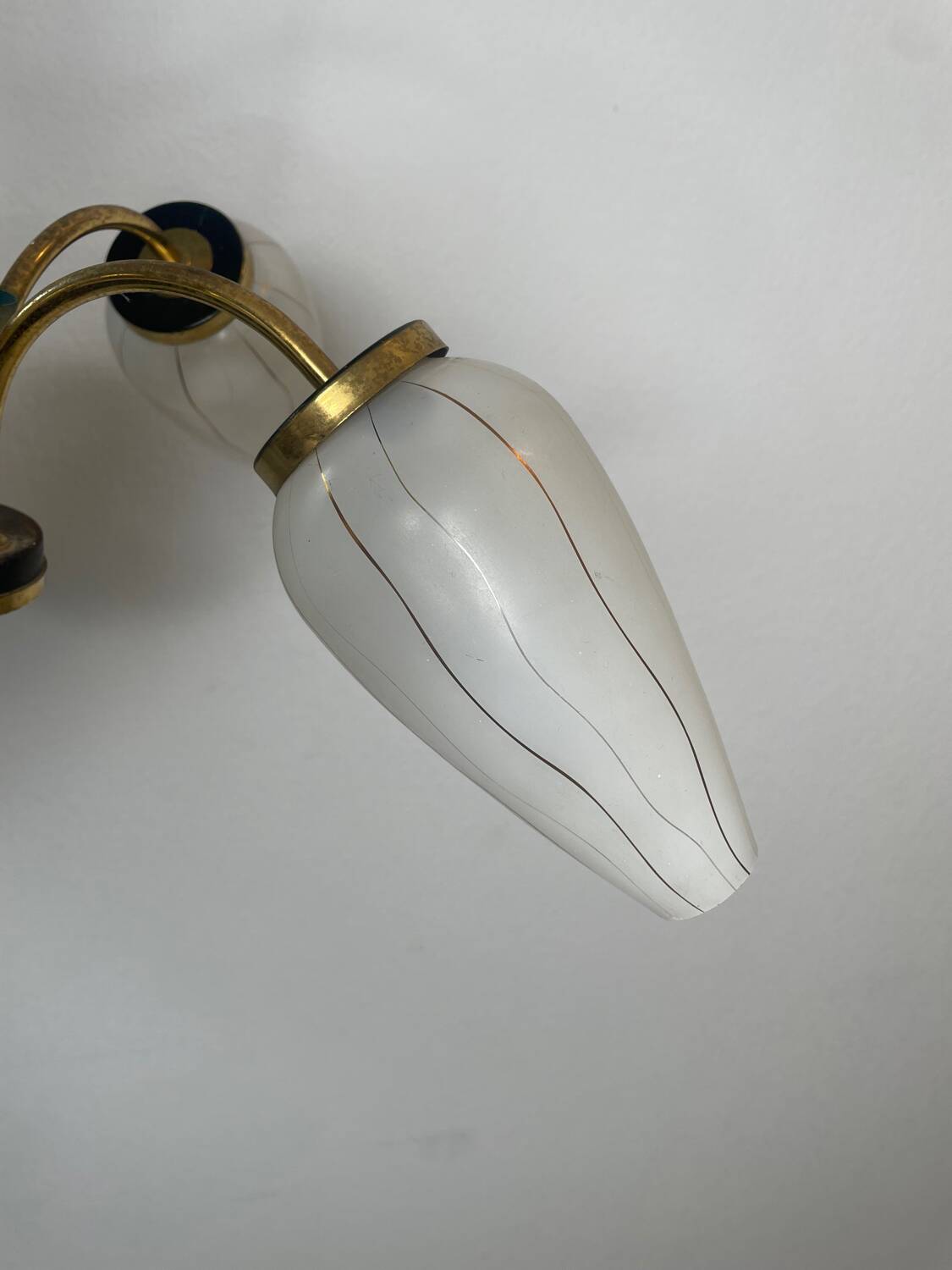 Lustre vintage 4 branches années 50