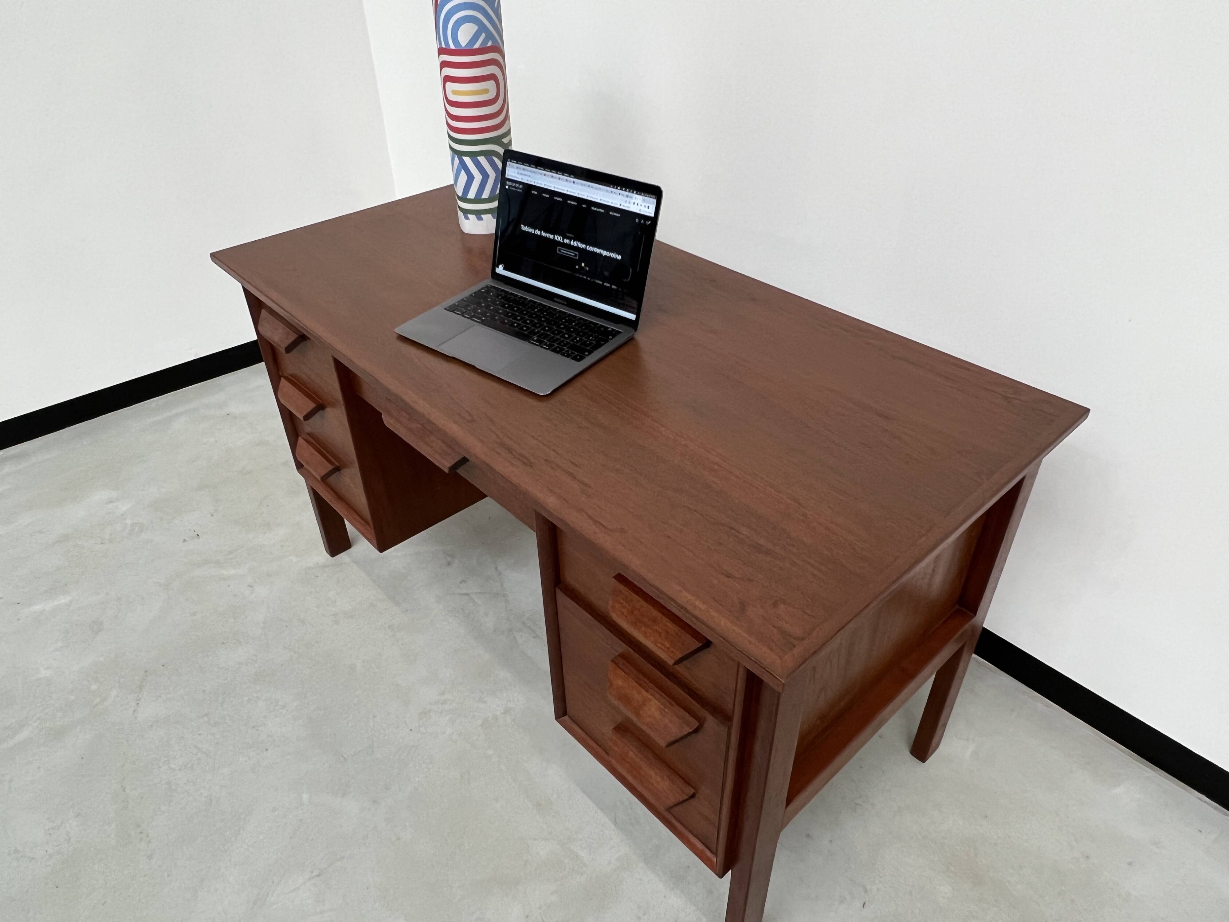 Scandinavian teak desk, circa 1970