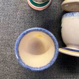 Set of handmade egg cups