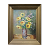 Tableau « Nature morte aux fleurs dans un vase »
