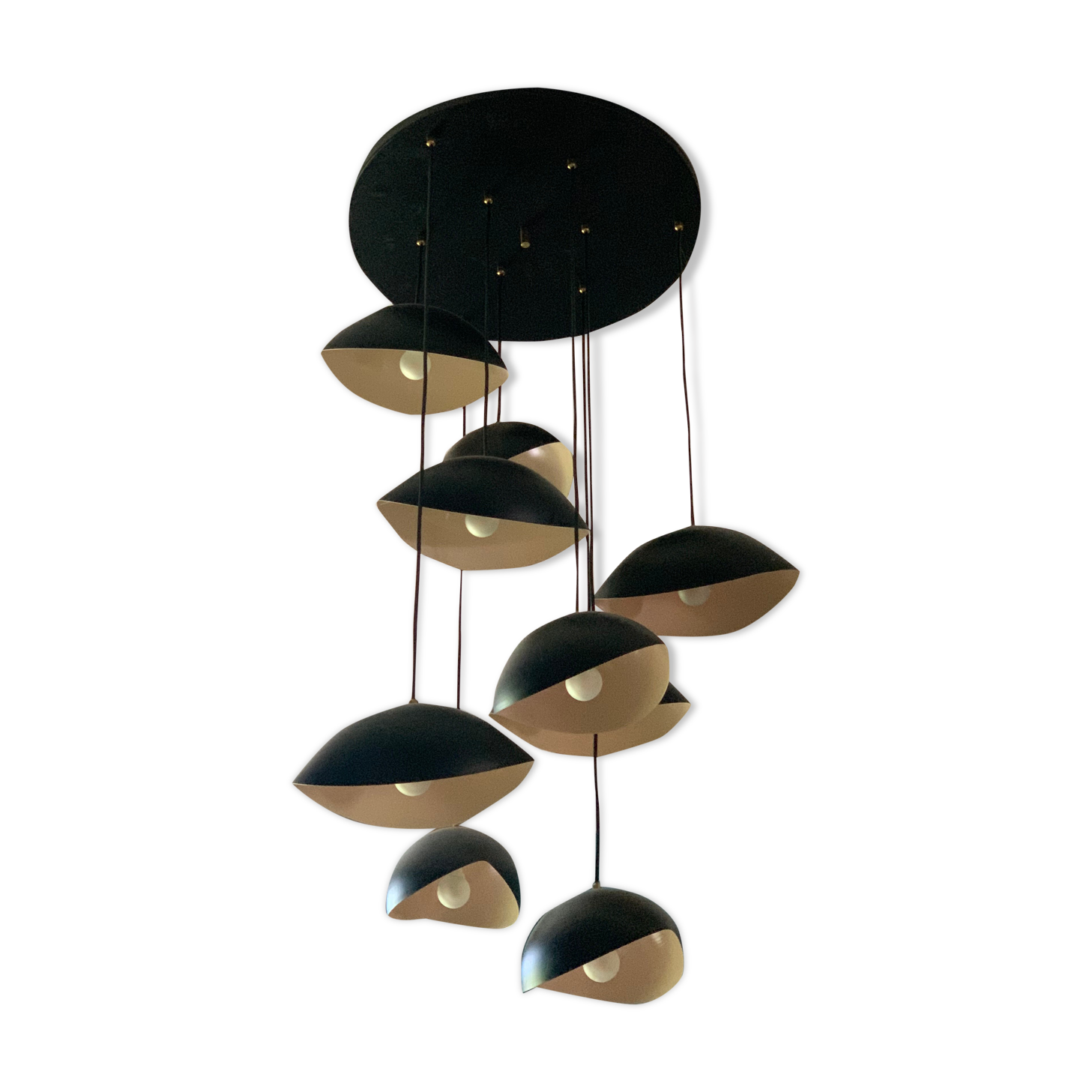 Recent hanging lamp in the style of the 50s