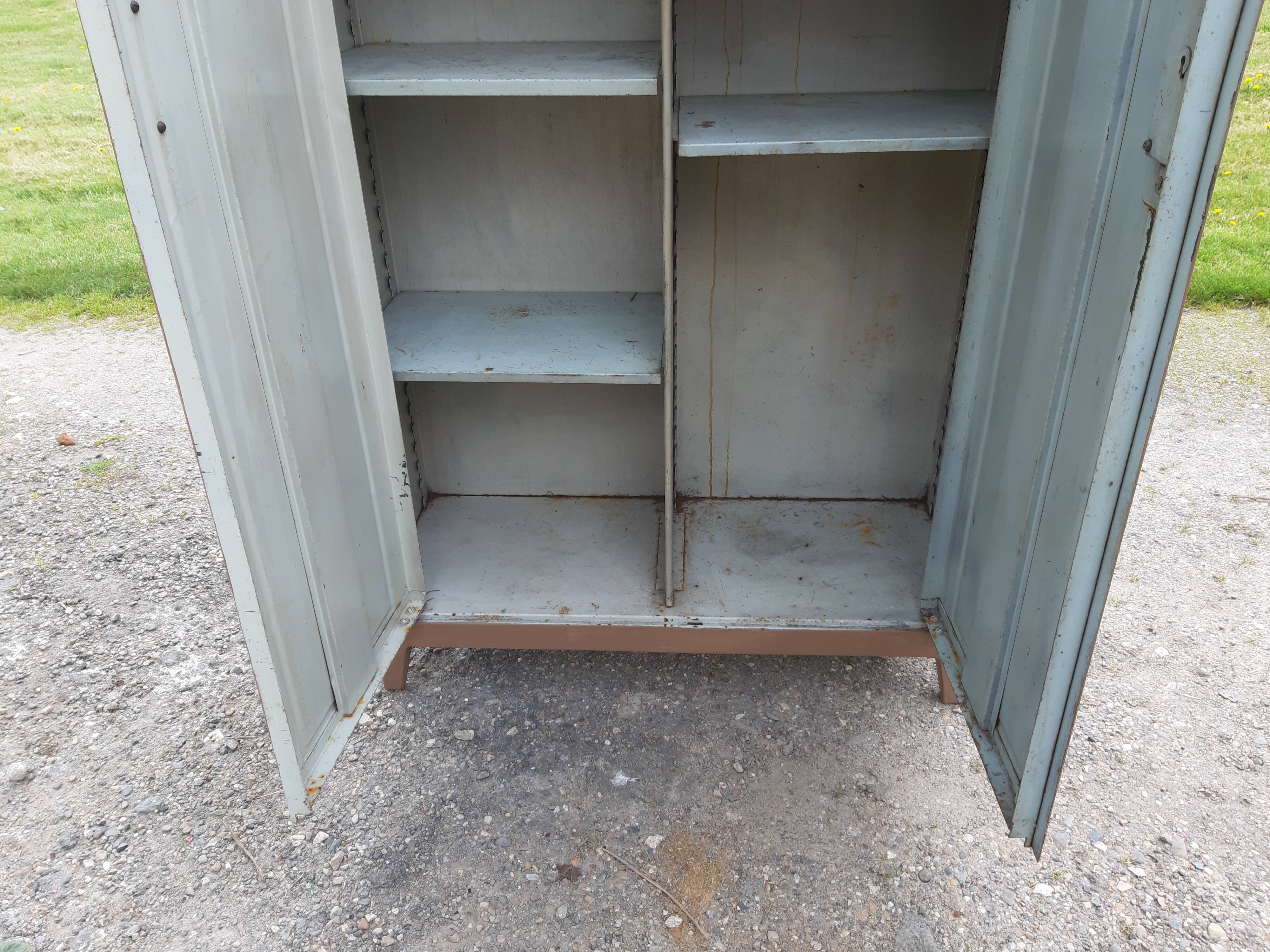 Parisian wardrobe brown metal