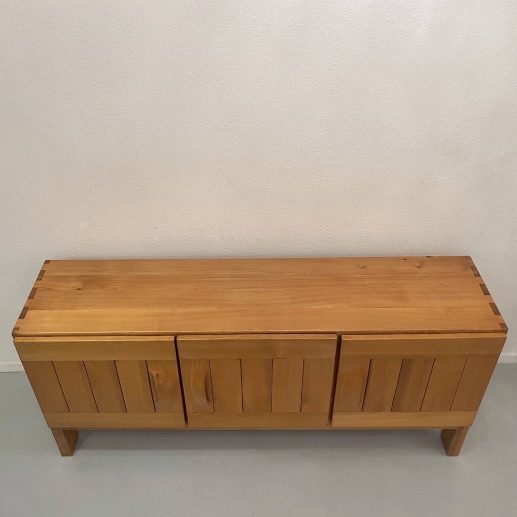 Massive elm enfilade from the Regain house, France around 1970.