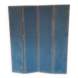 Antique screen with 4 leaves or 4 double-sided panels