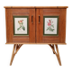 Buffet bambou refendu et rotin années 50/60