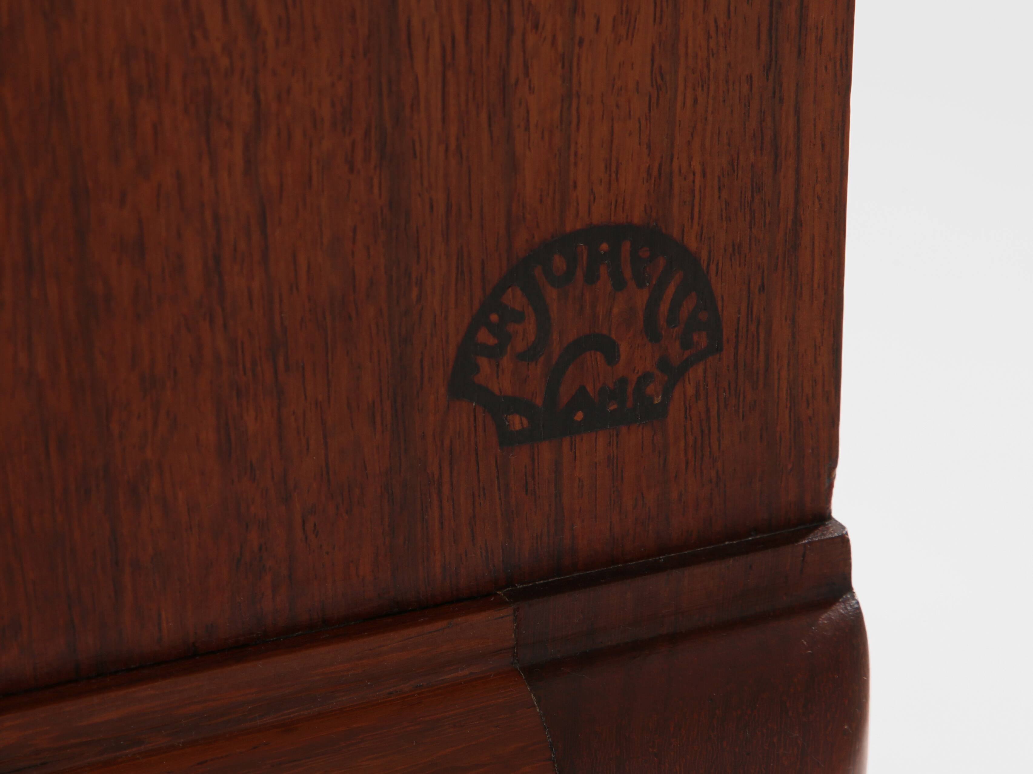 Louis Majorelle secretary cabinet in rosewood circa 1910