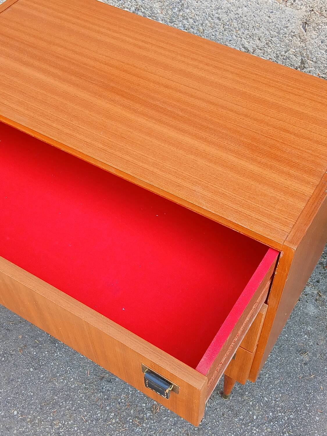Commode Scandinave en teck, années 60