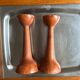 Scandinavian candle holder set