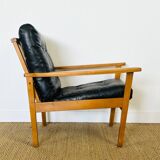 Scandinavian armchair in teak 1960