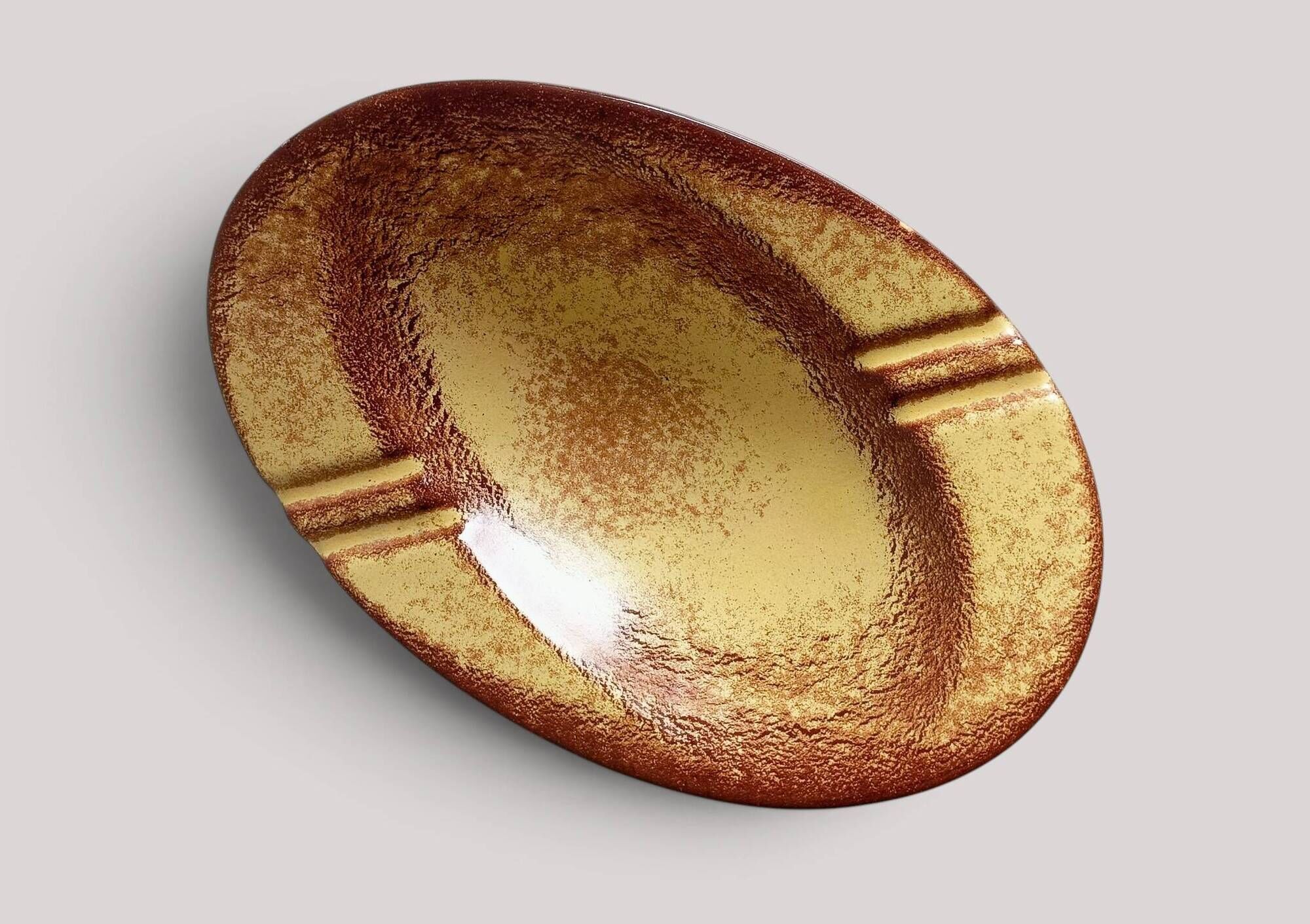 Ceramic ashtray Bertoncello Large or Catchall by Roberto Rigon, 1970s.