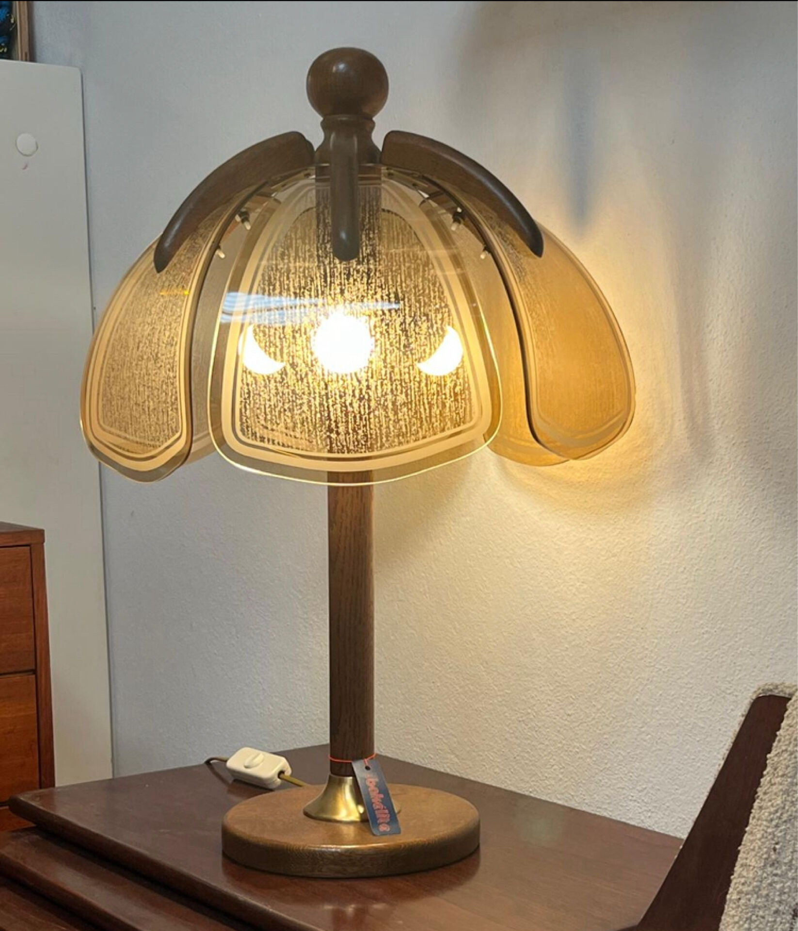 Vintage lamp Hustadt Leuchten 70/80