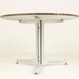 Round Dining Table by Freben Fabricius & Jorgen Kastholm for Kill Int, 1960