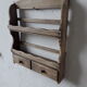 Étagère à épices en bois