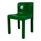 Chaise verte Kartell Modèle 4875 par Carlo Bartoli, années 70