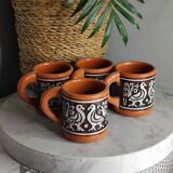 Terracotta cups
