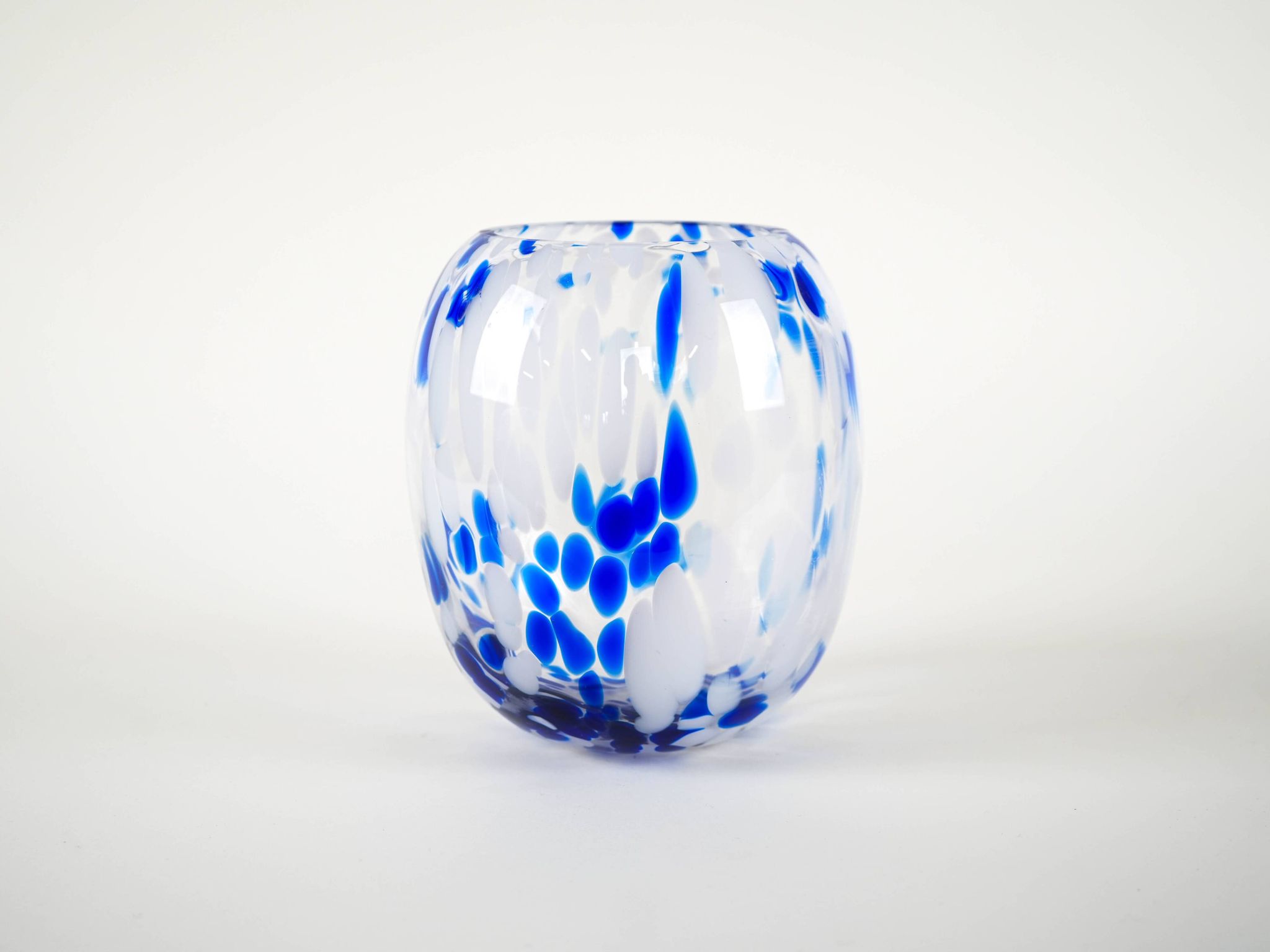 Glass vase, Danish design, 1960s, made in Denmark
