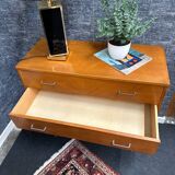 Vintage chest of drawers with spindle legs
