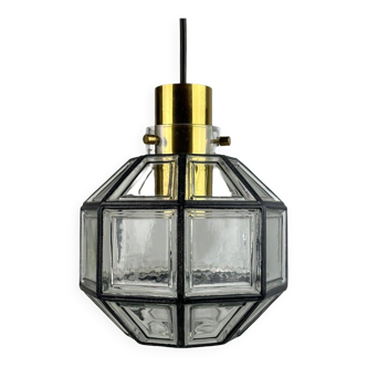 60s 70s lamp light ceiling lamp Limburg glass space age design 60s 70s
