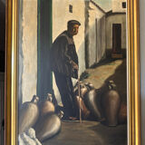 Oil on canvas "The Guardian of the Jars" –