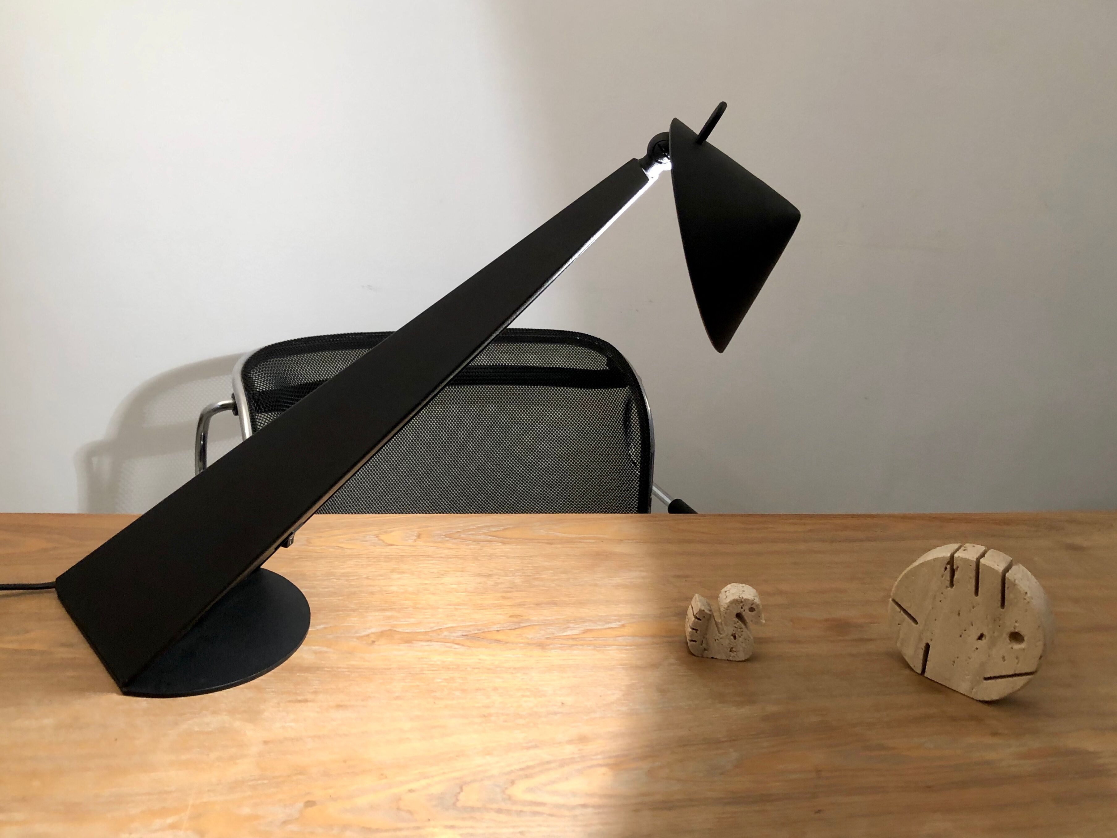 Toucan office lamp design Patrice Bonneau edition Genexco vintage 80s