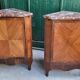 Pair of corner cabinets louis xvi corner furniture from the 18th century with a top ma