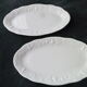 Set of 2 white porcelain raviers Ph Deshoulières California model