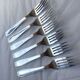 Christofle cutlery set - 11 fourchettes de table et 11 cuillères à soupe - Art déco - Métal argenté