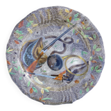 Gien earthenware dish rambouillet model