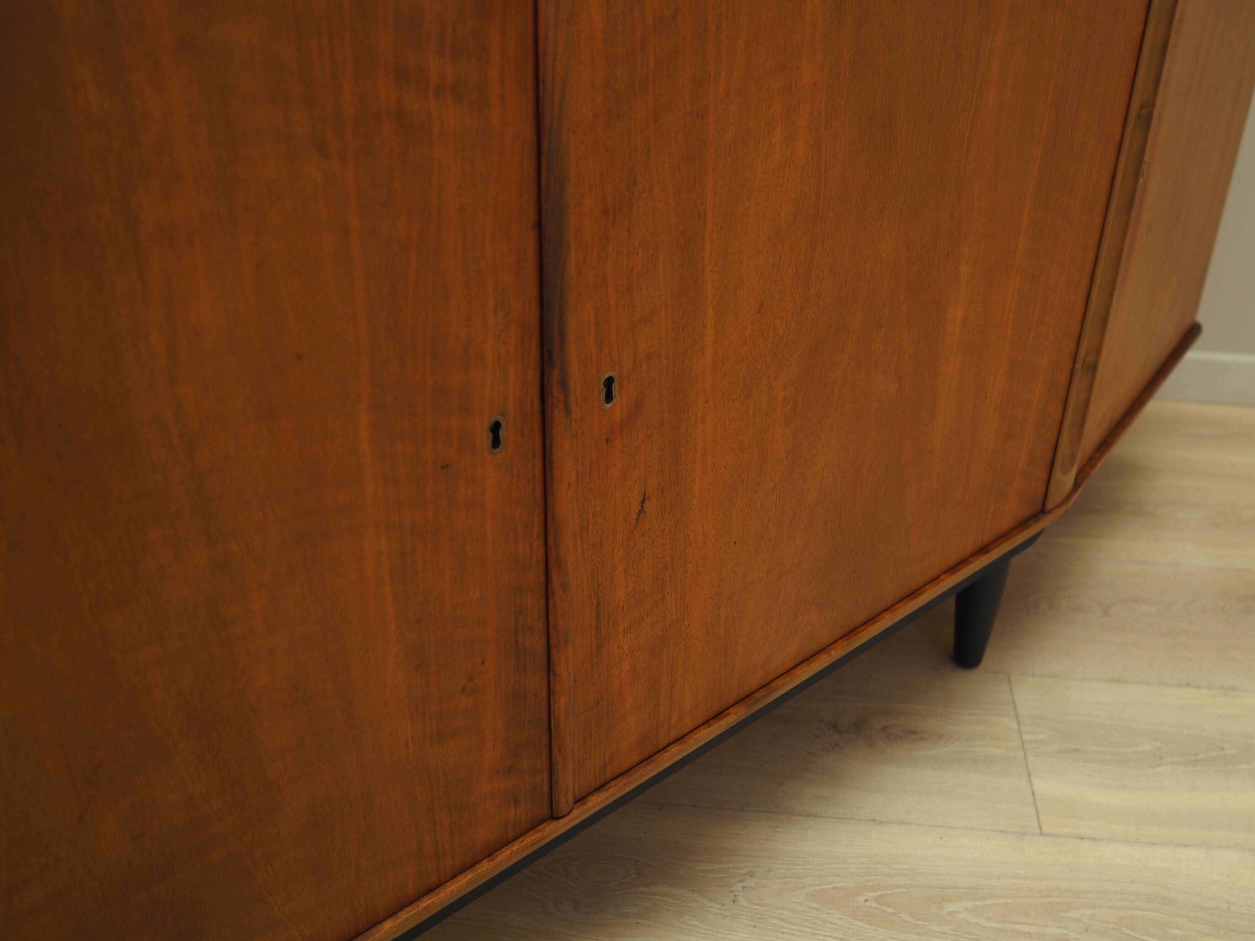Walnut sideboard, Danish design, 1960s, production: Denmark