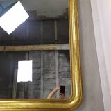Gilded mirror Louis Philippe - 117x125cm
