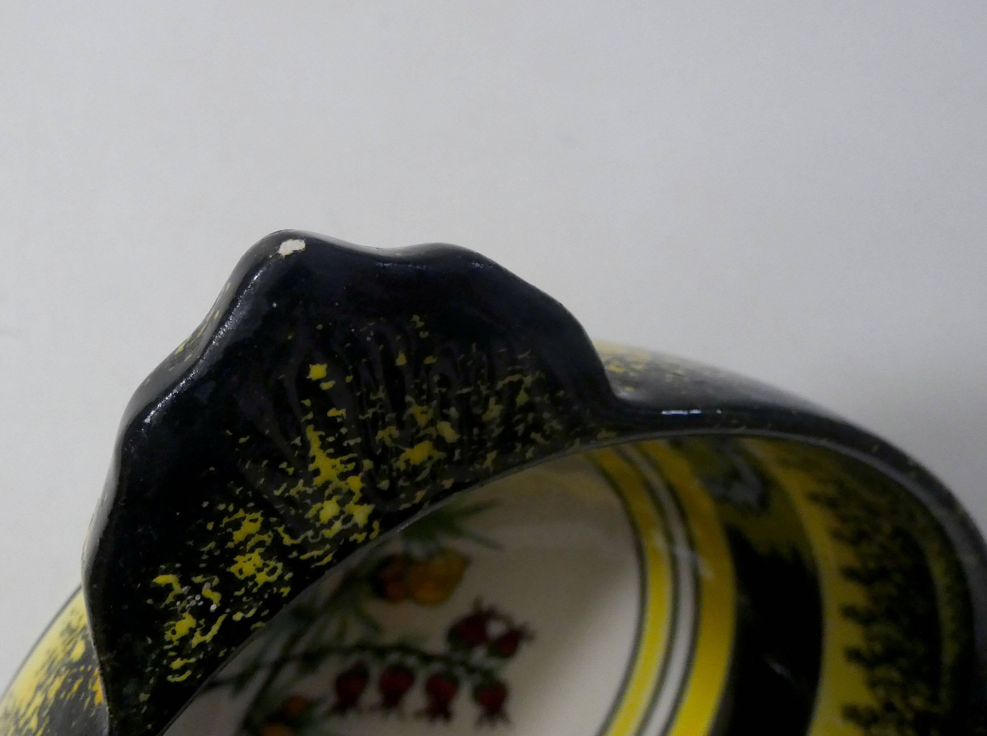 Henriot Quimper botanical bowl