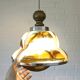 Vintage Murano Style Pendant Light | Hand Blown Opaline Glass | Mazzega Style | Mid Century Modern | Restored Yugoslav Chandelier