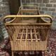 Rattan crib 50s