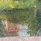 Lake landscape signed 1943