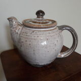 Glazed stoneware coffee maker pourer