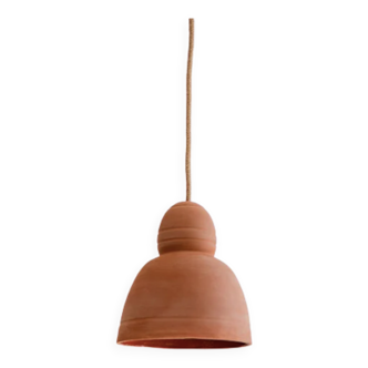 Ceramic pendant lamp Marius Terracotta - Oustao