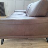 Roche Bobois chocolate sofa