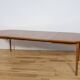 Table à manger en teck par Nils Jonsson Hugo Troeds, Suède, 1960s