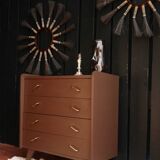 Commode vintage pieds compas