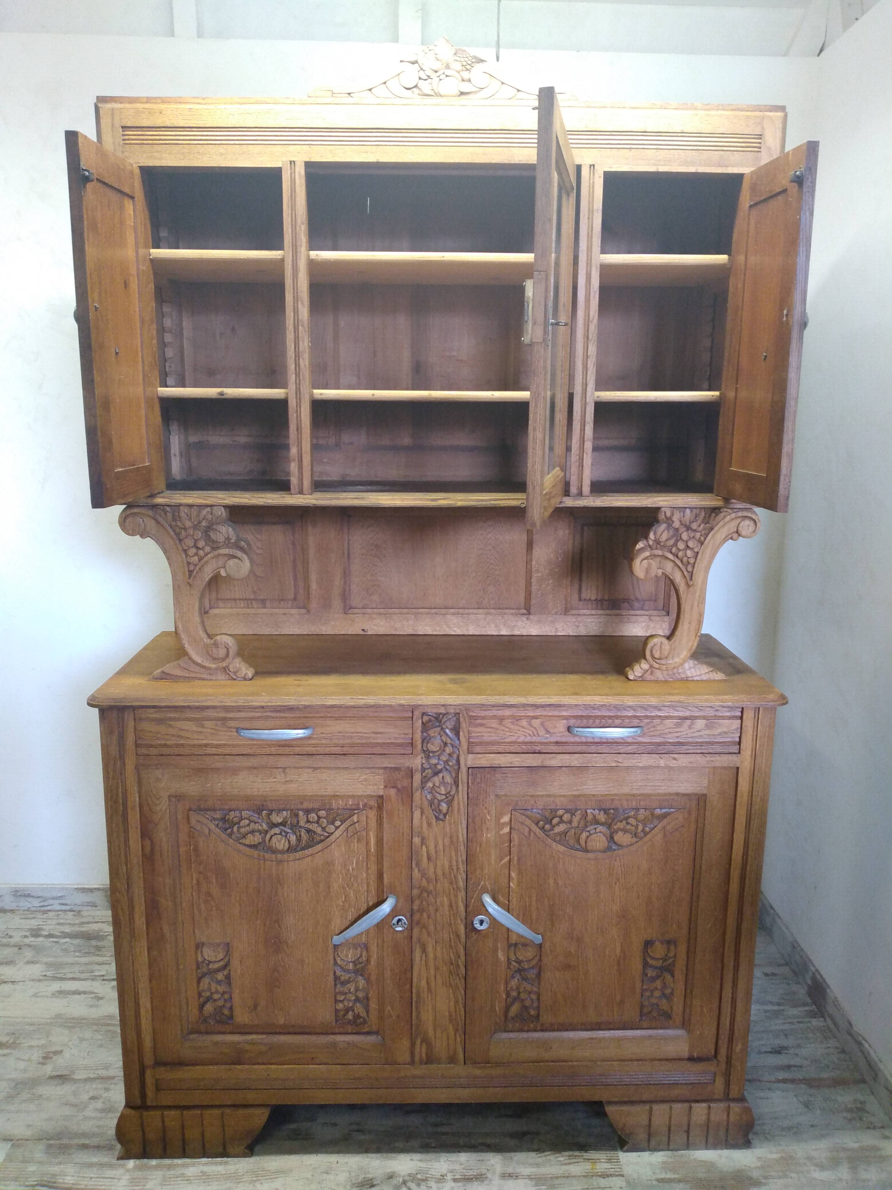 Buffet vaisselier art deco