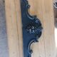 Antique carved wooden pediment