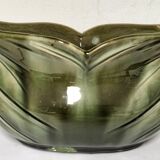 Old art nouveau earthenware planter