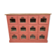 Former craft furniture with seed grocery drawers early 20th patinated