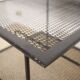 1950s metal side table